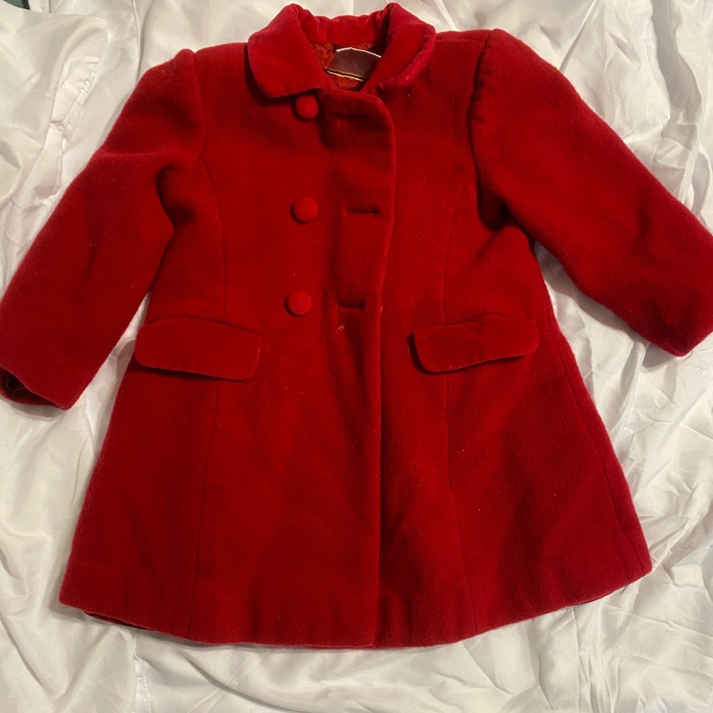 Girls dress pea coat